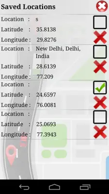 Gps Route Address Finder android App screenshot 2