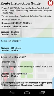 Gps Route Address Finder android App screenshot 5