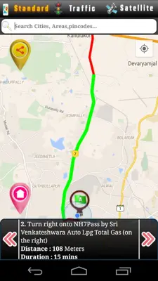 Gps Route Address Finder android App screenshot 6