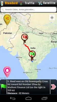 Gps Route Address Finder android App screenshot 7
